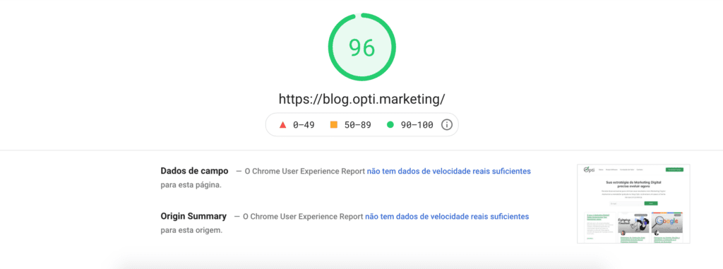 O que é Core Web Vitals e quais são seus impactos em resultados de busca