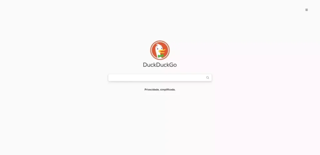 principais mecanismos de busca alternativos duckduckgo