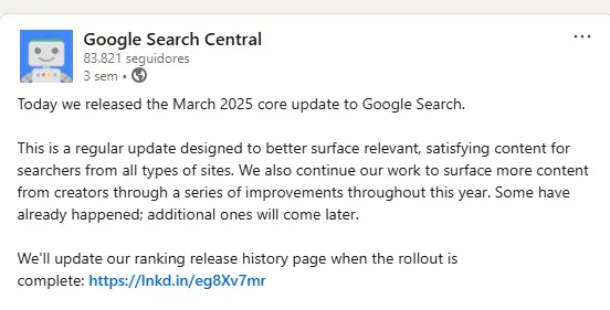 google core update marco 2025